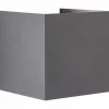 Luminaires Brilliant Applique murale d'extérieur Brillliant Haliz LED Gris, 1 lumière