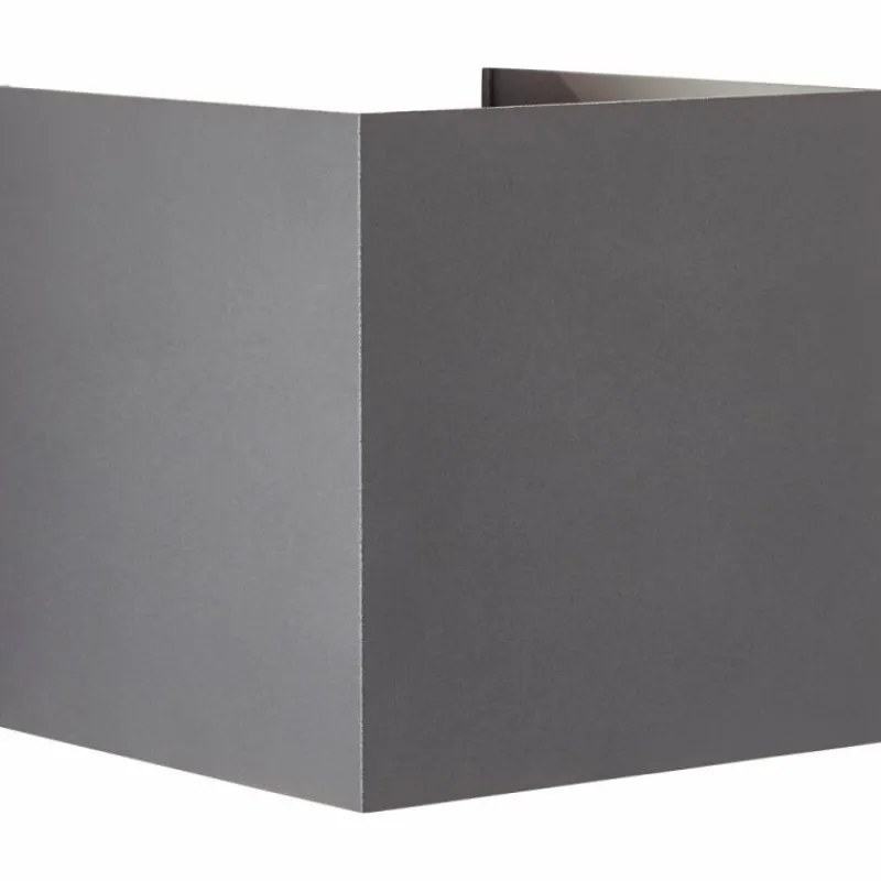 Luminaires Brilliant Applique murale d'extérieur Brillliant Haliz LED Gris, 1 lumière