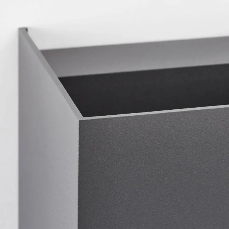 Luminaires Brilliant Applique murale d'extérieur Brillliant Haliz LED Gris, 1 lumière