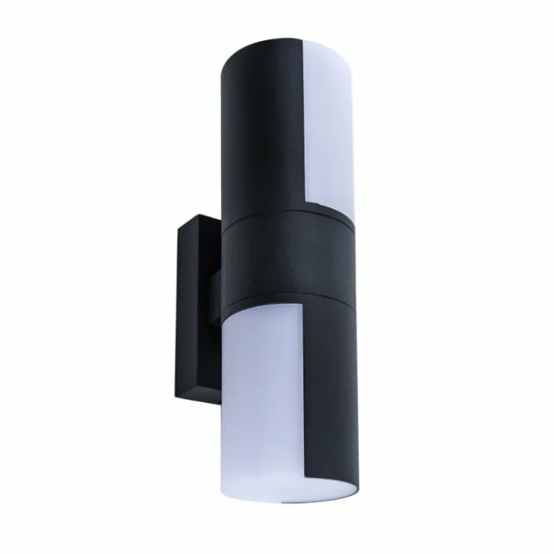 Luminaires Lutec Applique murale d'extérieur Lutec CYRA LED Noir, 2 lumières