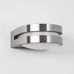 hofstein Applique murale d'extérieur Tordillos LED Chrome, 1 lumière