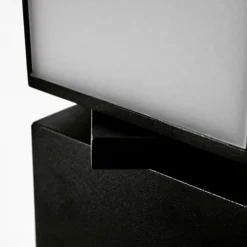 hofstein Applique murale d'extérieur Swanek LED Noir, 1 lumière