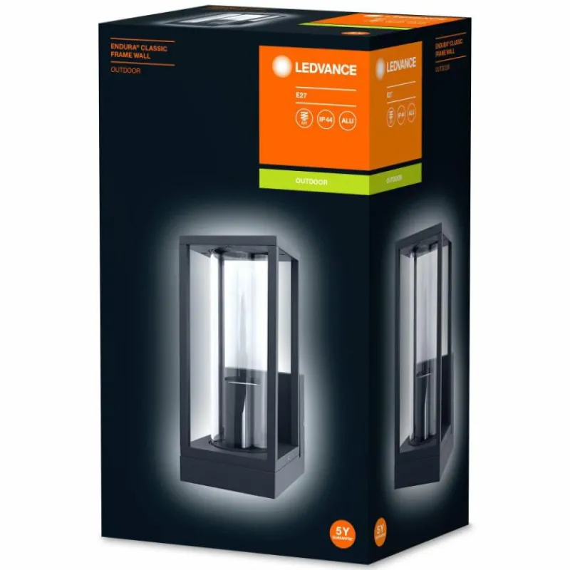 Luminaires Ledvance Applique murale d'extérieur LEDVANCE ENDURA Anthracite, 1 lumière
