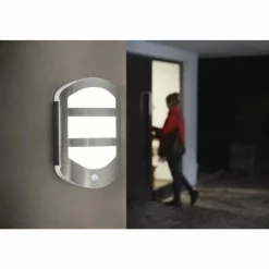 Luminaires Ledvance Applique murale d'extérieur LEDVANCE ENDURA Blanc, 1 lumière, Détecteur de mouvement