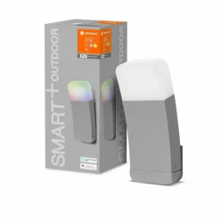 Luminaires Ledvance Applique murale d'extérieur LEDVANCE CURVE Argenté, 1 lumière, Changeur de couleurs