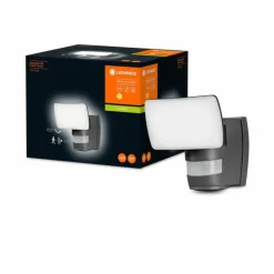 Luminaires Ledvance Applique murale d'extérieur LEDVANCE ENDURA Gris, 1 lumière, Détecteur de mouvement