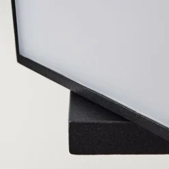 hofstein Applique murale d'extérieur Swanek LED Noir, 1 lumière