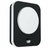 Luminaires Eglo Applique murale d'extérieur Eglo MADRIZ LED Noir, 1 lumière, Détecteur de mouvement