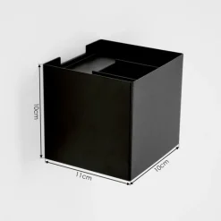 hofstein Applique murale d'extérieur Everton LED Noir, 2 lumières