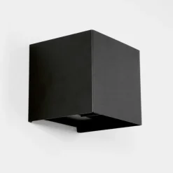 hofstein Applique murale d'extérieur Everton LED Noir, 2 lumières