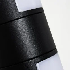 hofstein Applique murale d'extérieur Baulund LED Noir, 1 lumière