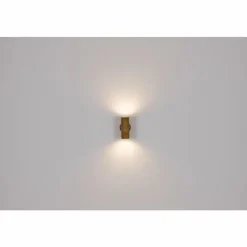 Lampes En Bois-Luminaires Globo Lighting Applique murale d'extérieur Globo JAICY Bois foncé, 2 lumières