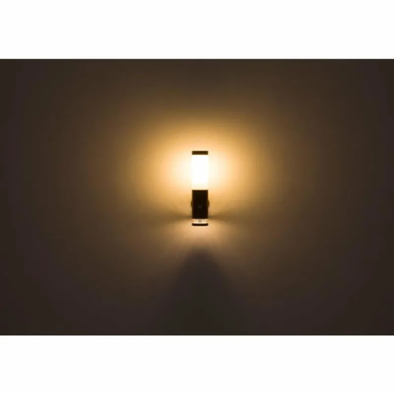 Lampes En Bois-Luminaires Globo Lighting Applique murale d'extérieur Globo JAICY Bois foncé, 1 lumière, Détecteur de mouvement