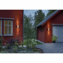 Luminaires Konstsmide Applique murale d'extérieur Konstsmide Antares Blanc, 2 lumières