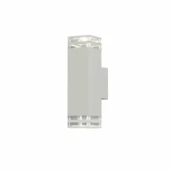 Luminaires Konstsmide Applique murale d'extérieur Konstsmide Antares Blanc, 2 lumières