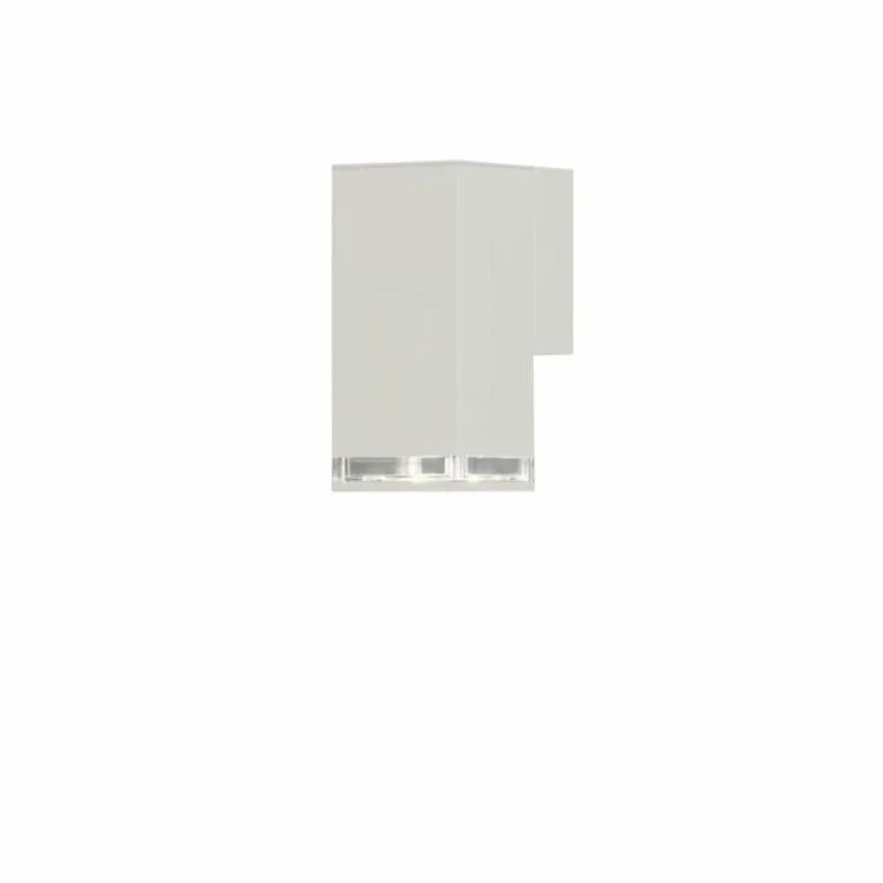 Luminaires Konstsmide Applique murale d'extérieur Konstsmide Antares Blanc, 1 lumière