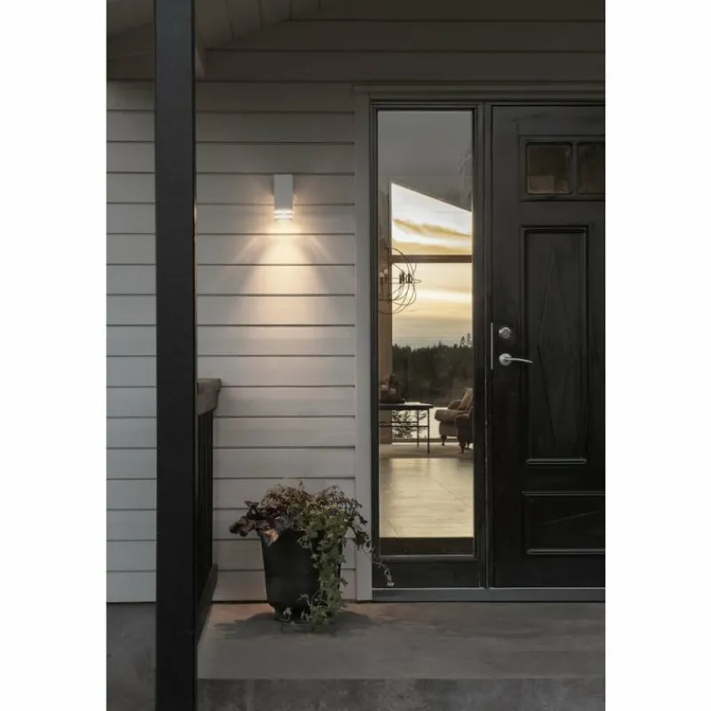 Luminaires Konstsmide Applique murale d'extérieur Konstsmide Antares Blanc, 1 lumière