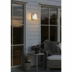 Luminaires Konstsmide Applique murale d'extérieur Konstsmide Fano Gris, 1 lumière