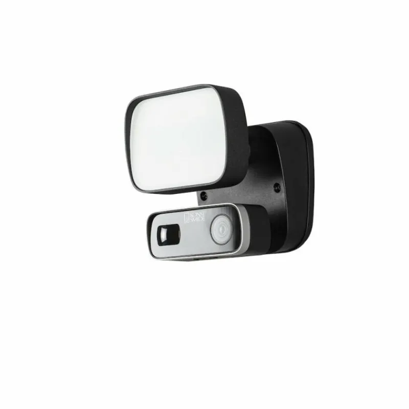 Luminaires Konstsmide Applique murale d'extérieur Konstsmide Camera-Smart-Light LED Noir, 1 lumière, Détecteur de mouvement
