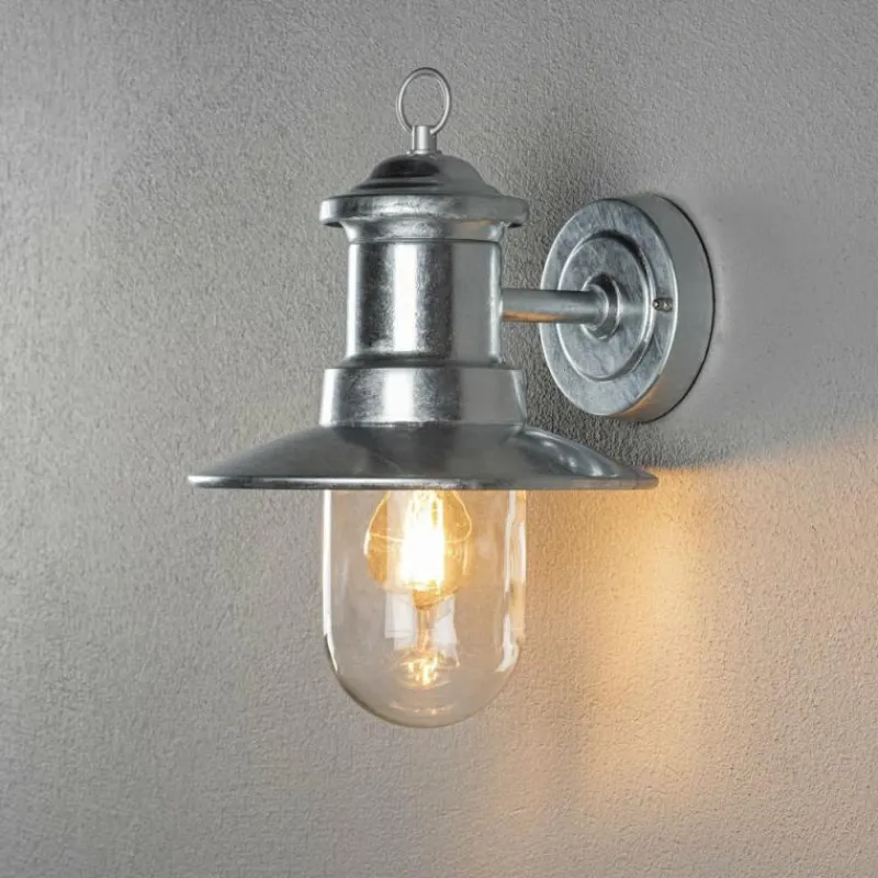 Lampes Vintages & Rétros-Luminaires Konstsmide Applique murale d'extérieur Konstsmide Napoli Zingué, 1 lumière