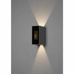 Luminaires Konstsmide Applique murale d'extérieur Konstsmide Cremona LED Anthracite, 3 lumières, Télécommandes