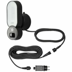 Luminaires Konstsmide Applique murale d'extérieur Konstsmide Smartlight LED Noir, 1 lumière, Détecteur de mouvement