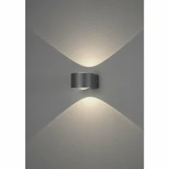 Luminaires Konstsmide Applique murale d'extérieur Konstsmide Gela LED Anthracite, 2 lumières