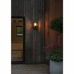 Luminaires Konstsmide Applique murale d'extérieur Konstsmide Carpi Noir, 1 lumière