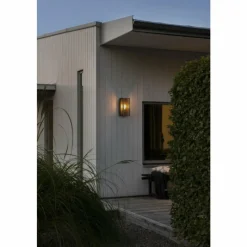 Luminaires Konstsmide Applique murale d'extérieur Konstsmide Carpi Noir, 1 lumière