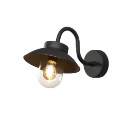 Luminaires Konstsmide Applique murale d'extérieur Konstsmide Vega Mini Noir, 1 lumière