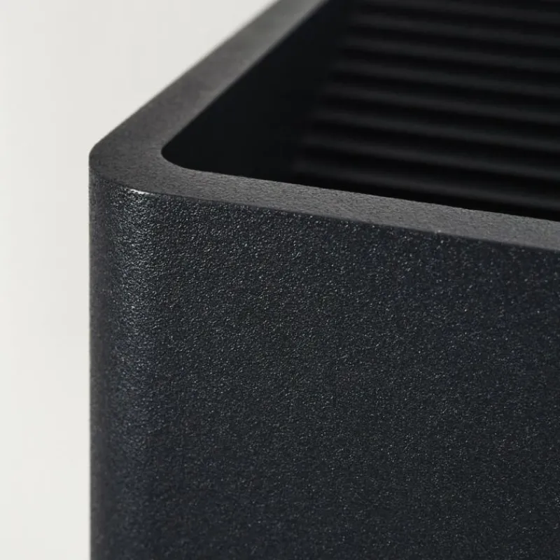 hofstein Applique murale d'extérieur Tématou LED Noir, 1 lumière