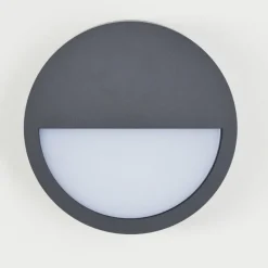 hofstein Applique murale d'extérieur Nagap LED Anthracite, Blanc, 1 lumière