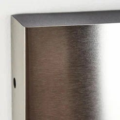 hofstein Applique murale d'extérieur Spidern LED Nickel mat, Blanc, 1 lumière