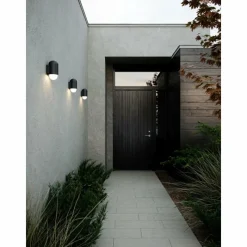 Luminaires Nordlux Applique murale d'extérieur Nordlux HEKA Noir, 1 lumière
