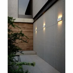 Luminaires Nordlux Applique murale d'extérieur Nordlux KINVER LED Blanc, 2 lumières