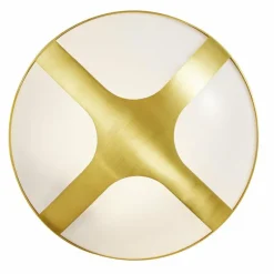 Luminaires Nordlux Applique murale d'extérieur Nordlux CROSS Laiton, 1 lumière