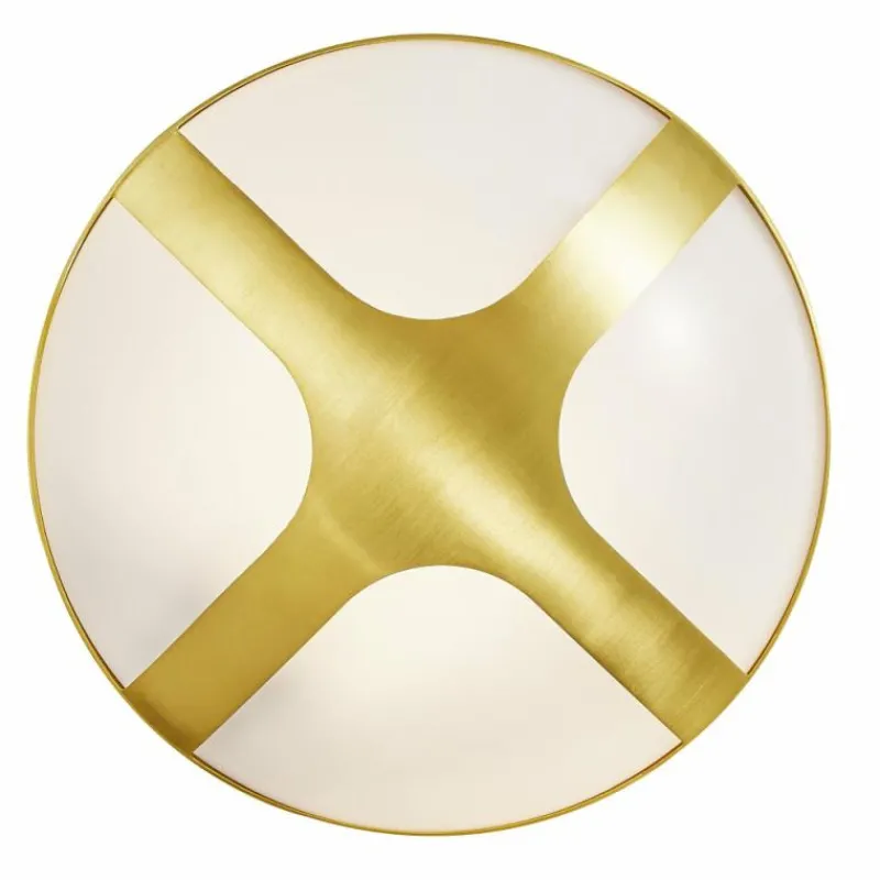 Luminaires Nordlux Applique murale d'extérieur Nordlux CROSS Laiton, 1 lumière