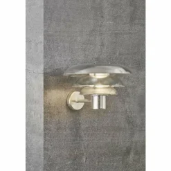 Luminaires Nordlux Applique murale d'extérieur Nordlux KURNOS Argenté, 1 lumière