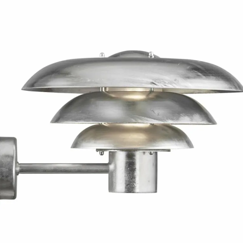 Luminaires Nordlux Applique murale d'extérieur Nordlux KURNOS Argenté, 1 lumière