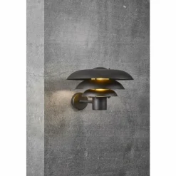 Luminaires Nordlux Applique murale d'extérieur Nordlux KURNOS Noir, 1 lumière