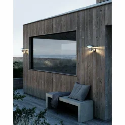 Luminaires Nordlux Applique murale d'extérieur Nordlux KURNOS Argenté, 1 lumière