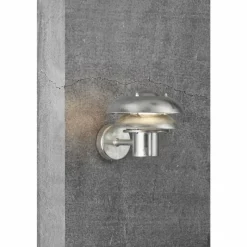 Luminaires Nordlux Applique murale d'extérieur Nordlux KURNOS Argenté, 1 lumière