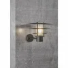 Luminaires Nordlux Applique murale d'extérieur Nordlux BASTIA Noir, 1 lumière