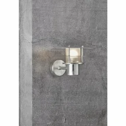 Luminaires Nordlux Applique murale d'extérieur Nordlux BASTIA Argenté, 1 lumière