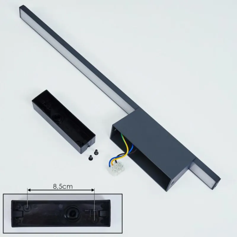 hofstein Applique murale d'extérieur Tydinge LED Anthracite, 1 lumière