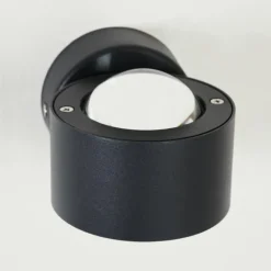 hofstein Applique murale d'extérieur Andersro LED Noir, 2 lumières