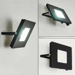 hofstein Applique murale d'extérieur Krokane LED Noir, Blanc, 1 lumière