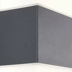 Luminaires Brilliant Applique murale d'extérieur Brilliant Archie LED Noir, 1 lumière, Détecteur de mouvement