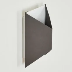 hofstein Applique murale d'extérieur Hedno LED Anthracite, Blanc, 2 lumières