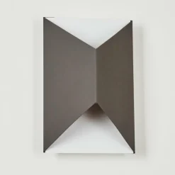 hofstein Applique murale d'extérieur Hedno LED Anthracite, Blanc, 2 lumières